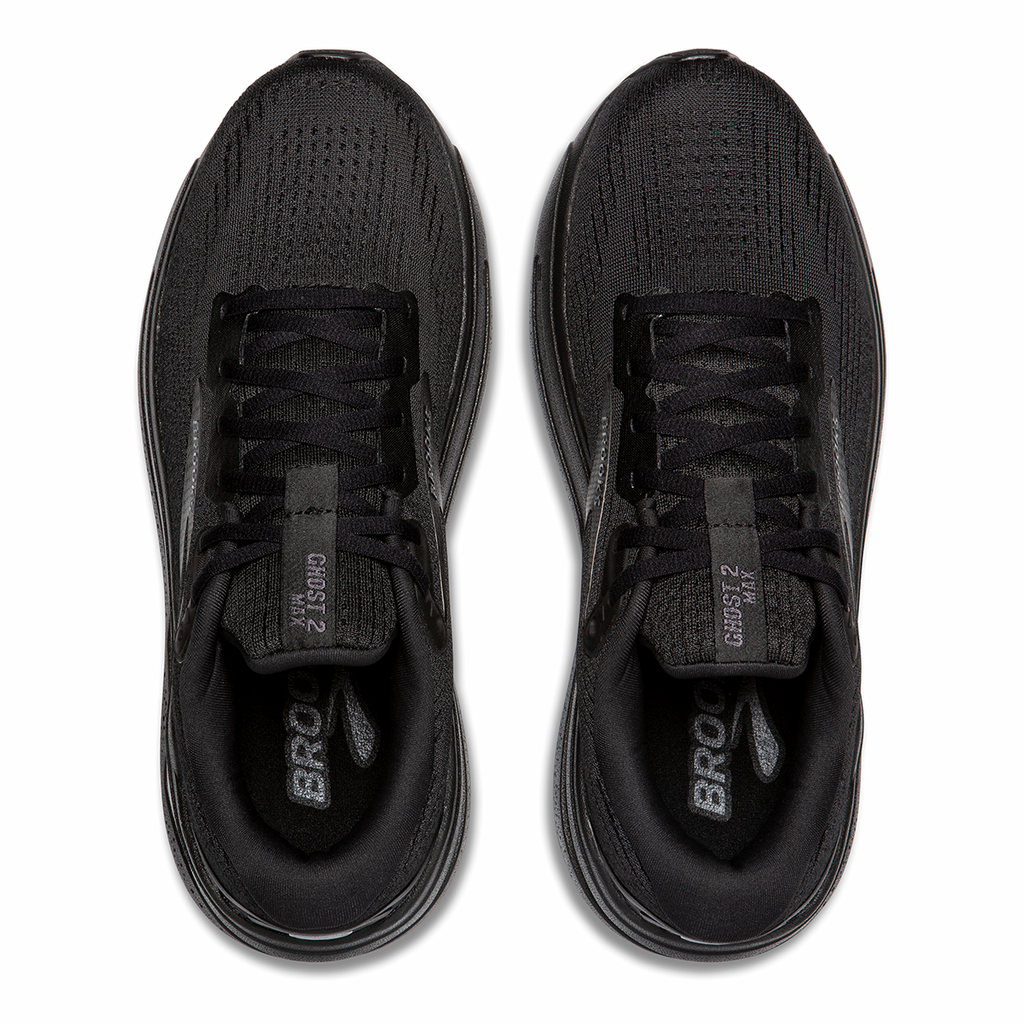 Brooks Ghost Max 2 - Black - Black - Ebony Women's Road Running Shoes