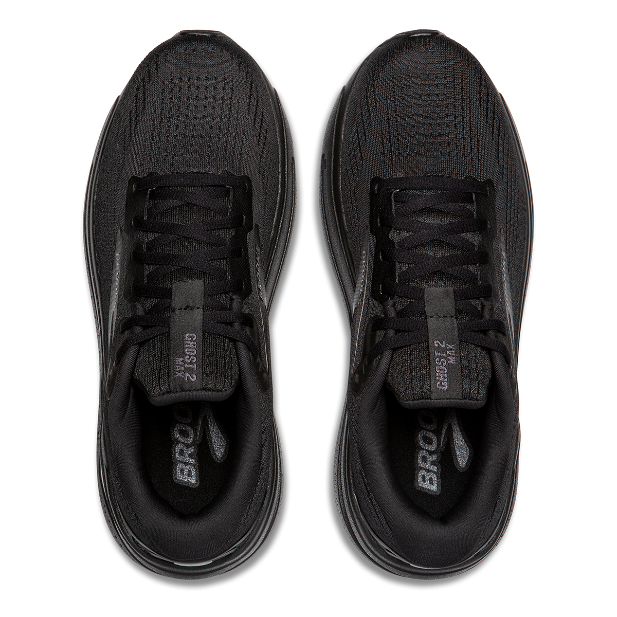 Brooks Ghost Max 2 - Black - Black - Ebony Women's Road Running Shoes