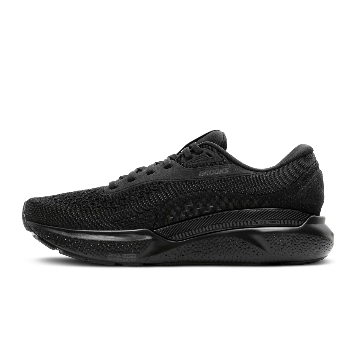 Brooks Adrenaline GTS 24 Running Shoe Women's - Black/Black/Ebony