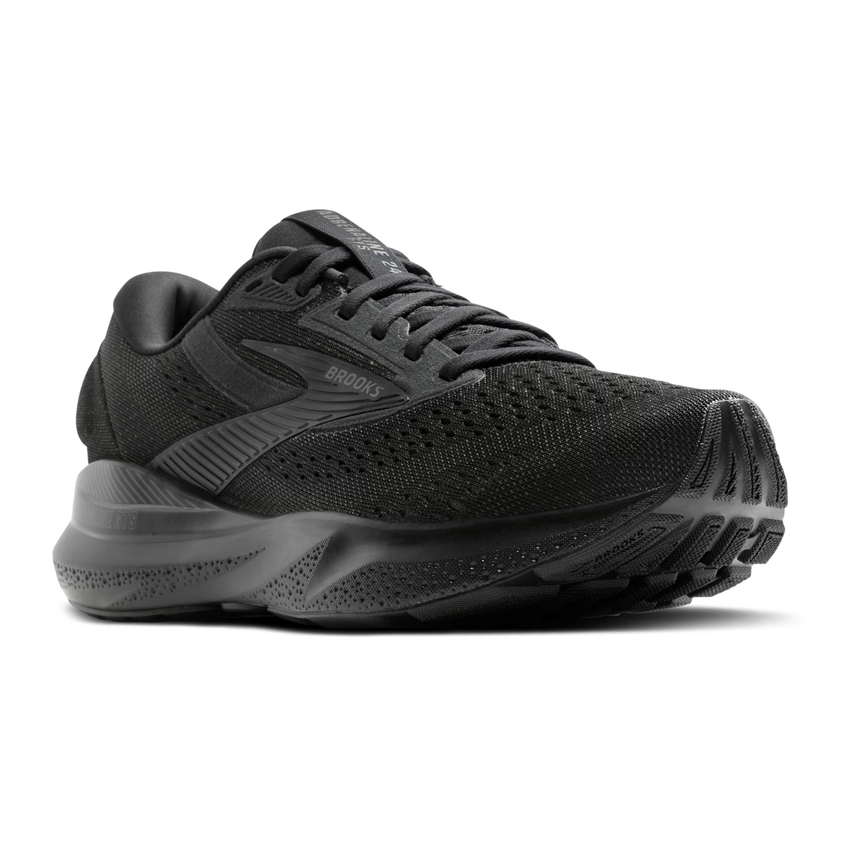 Brooks Adrenaline GTS 24 Running Shoe Women's - Black/Black/Ebony