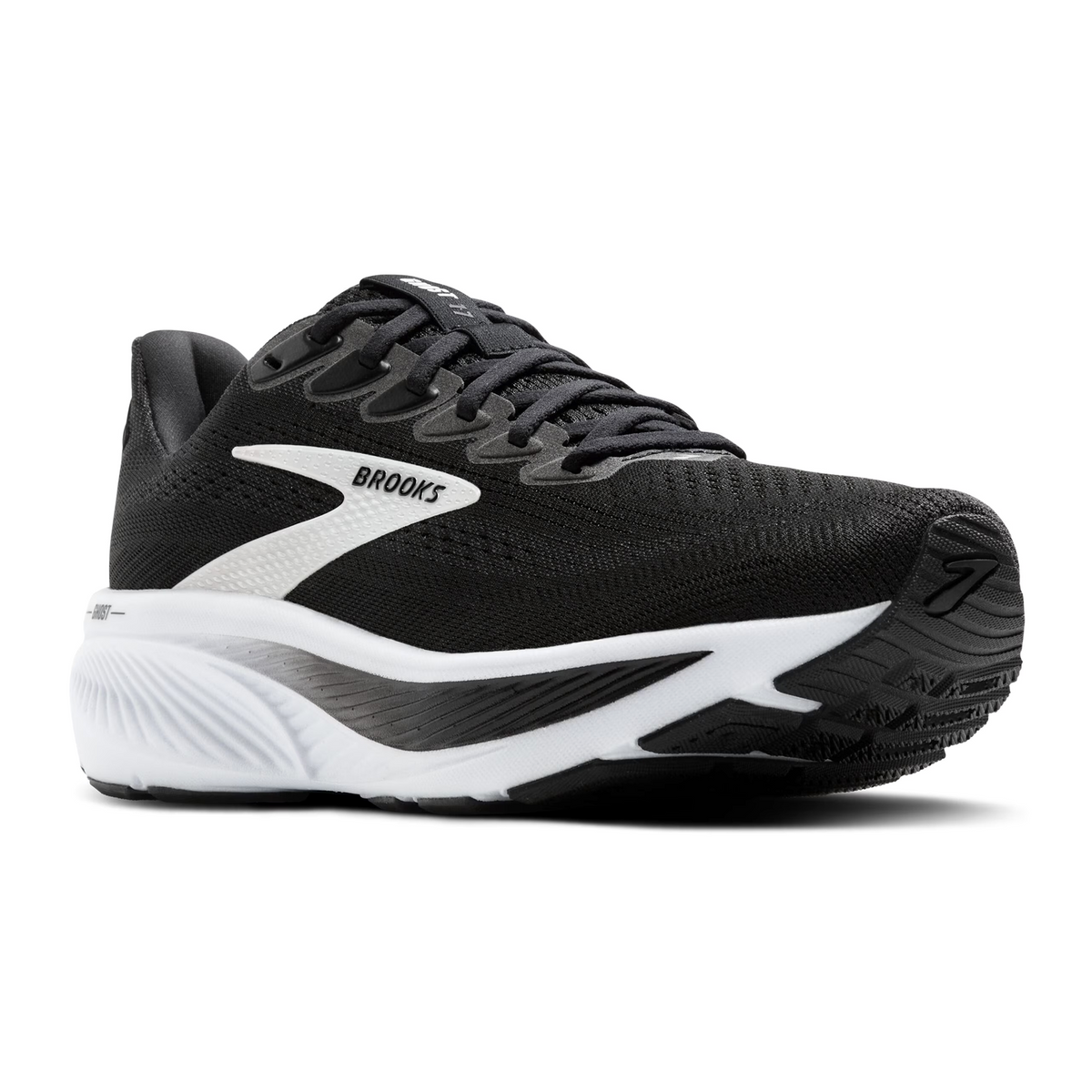 Brooks Ghost 17 Running Shoe Men's - Black/Grey/White
