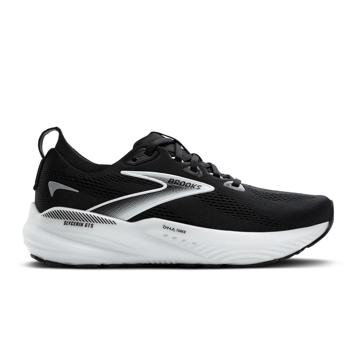 Brooks Glycerin GTS 22 Running Shoe Men's - Black/Grey/White