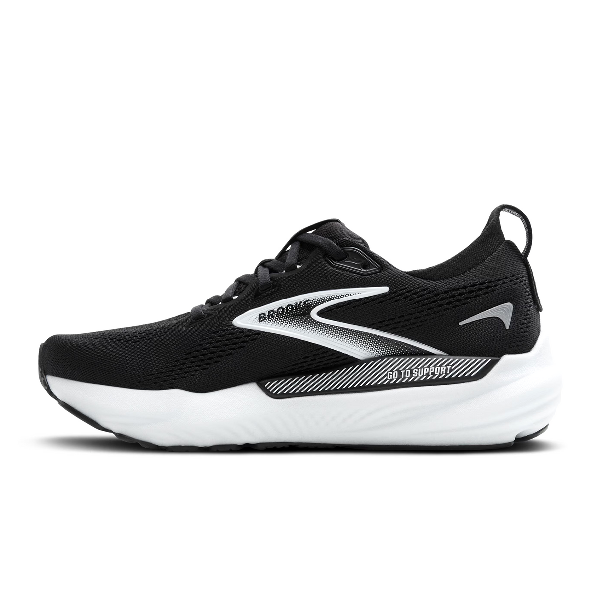 Brooks Glycerin GTS 22 Running Shoe Men's - Black/Grey/White
