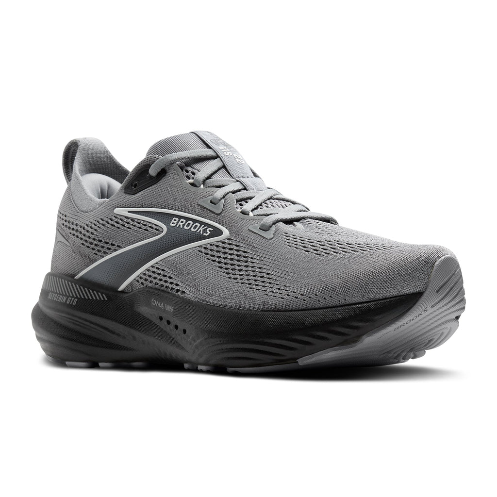 Brooks Glycerin GTS 22 Running Shoe Men's - Primer Gray/Ebony/Bluewash