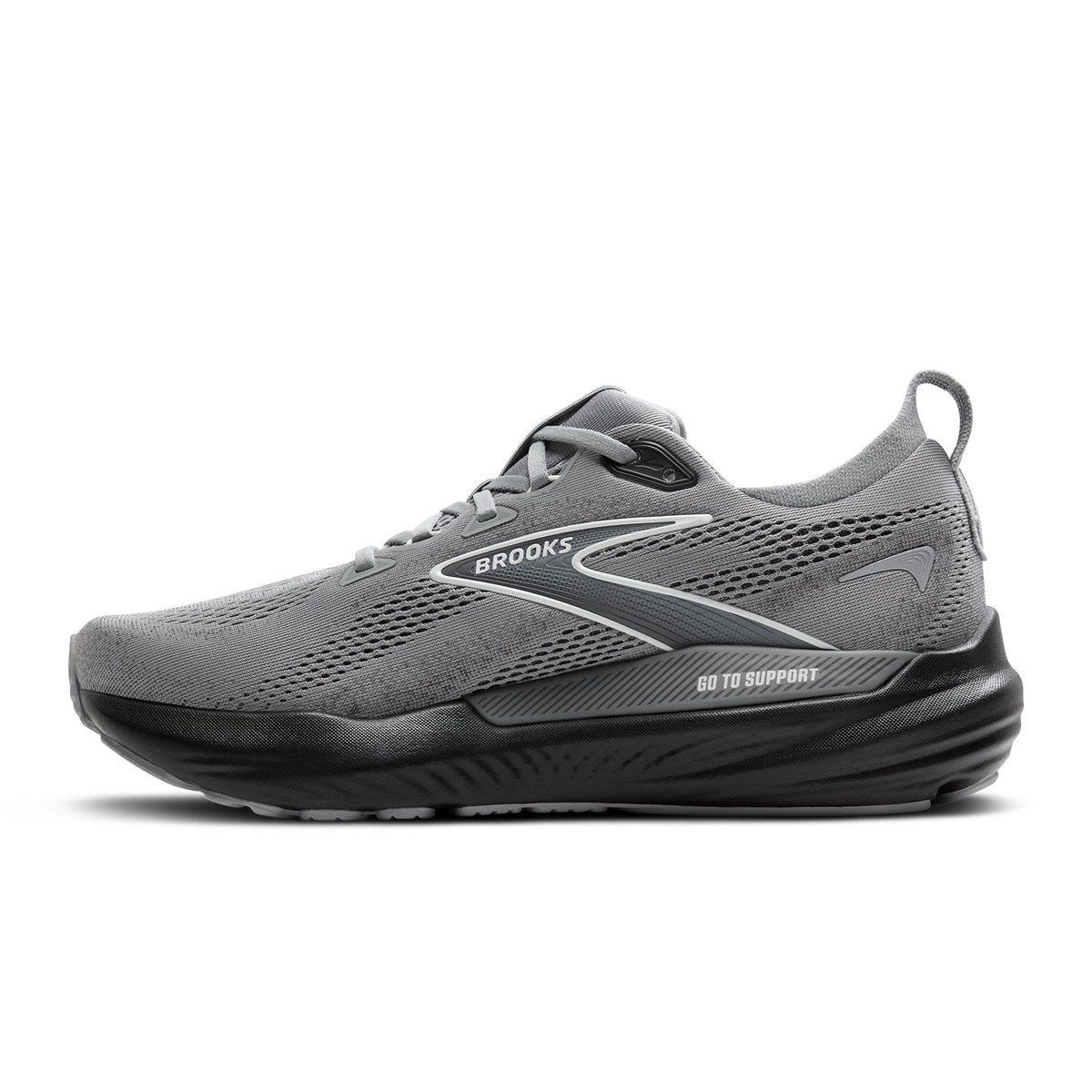 Brooks Glycerin GTS 22 Running Shoe Men's - Primer Gray/Ebony/Bluewash