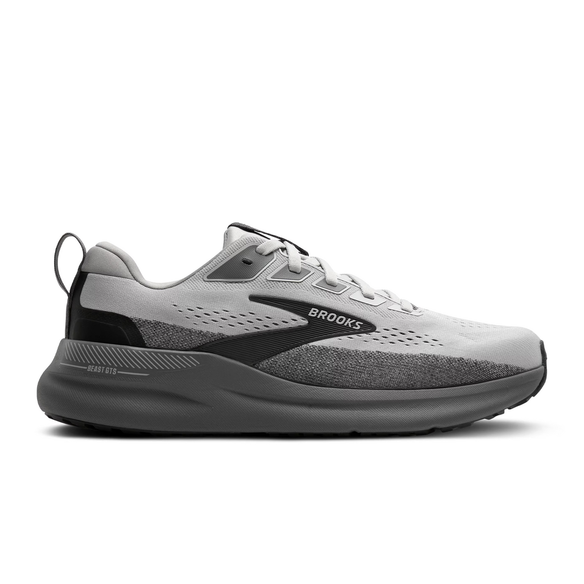 Brooks Beast GTS 26 Running Shoe Men's - Gray/Gray/Blackened Pearl