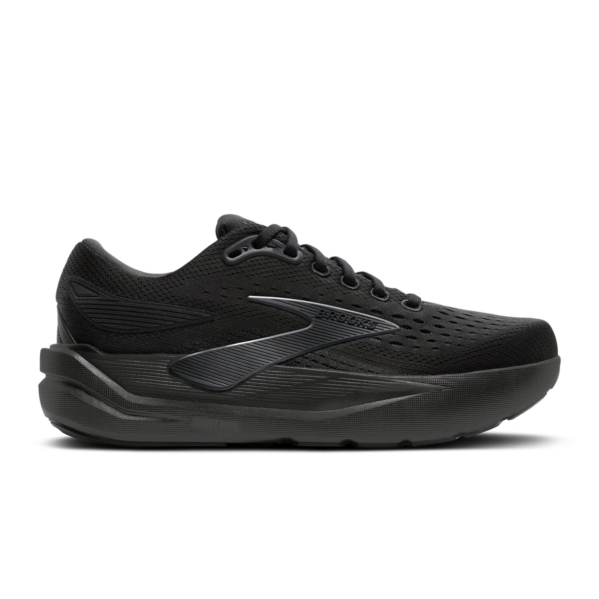 Brooks Ghost Max 3 Running Shoe Men's - Black/Black/Ebony
