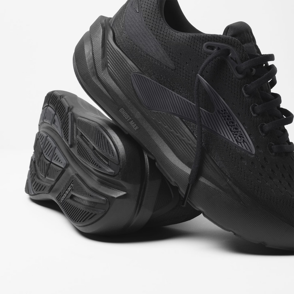Brooks Ghost Max 3 Running Shoe Men's - Black/Black/Ebony