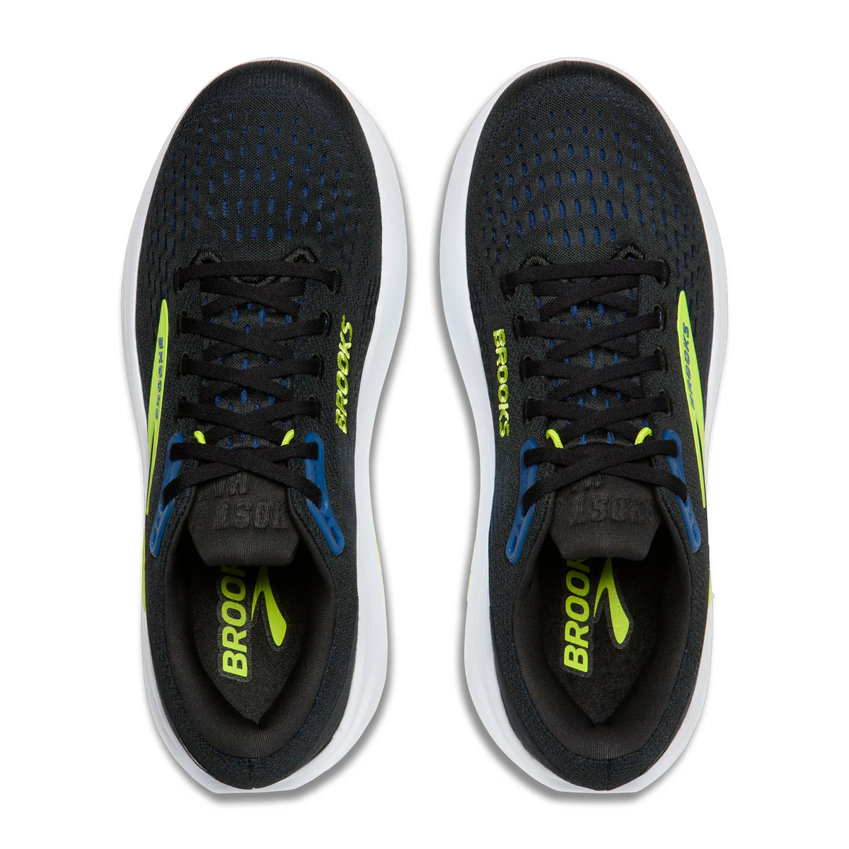Brooks Ghost Max 3 Running Shoe Men's - Black/Navy/Acid Lime