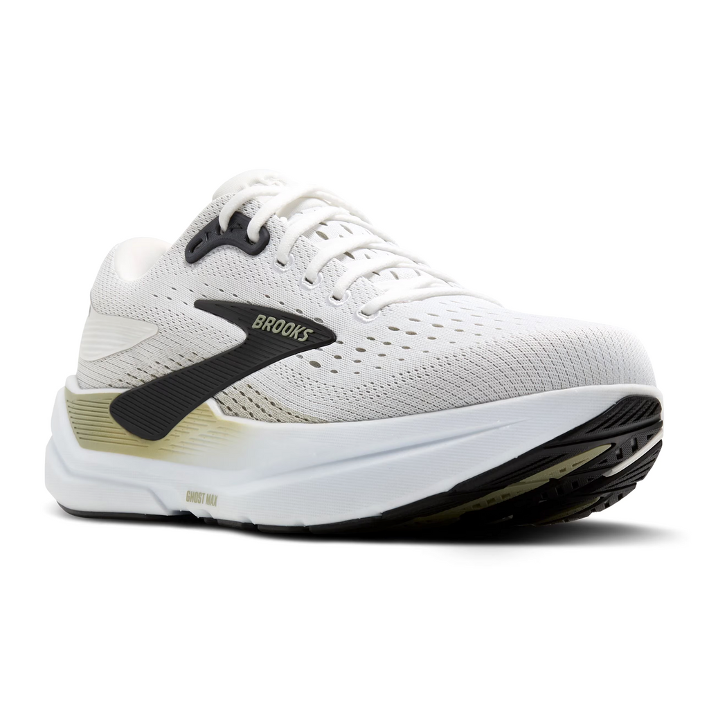 Brooks Ghost Max 3 Running Shoe Men's - Bright White/Tea/Black