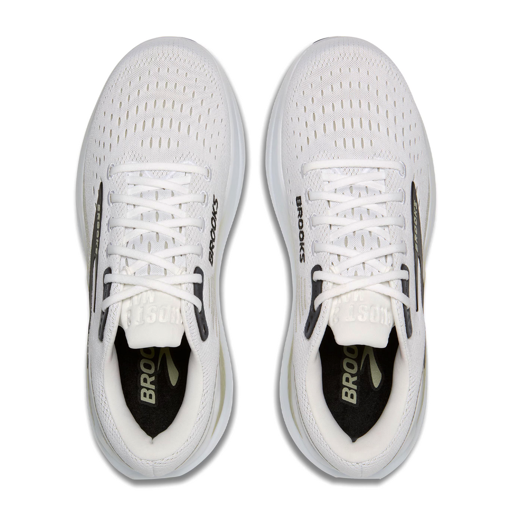 Brooks Ghost Max 3 Running Shoe Men's - Bright White/Tea/Black
