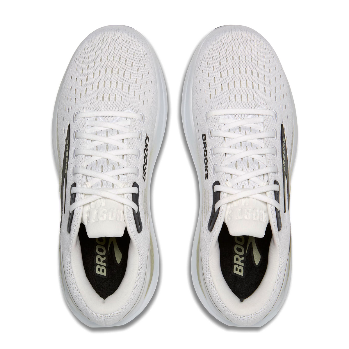 Brooks Ghost Max 3 Running Shoe Men's - Bright White/Tea/Black