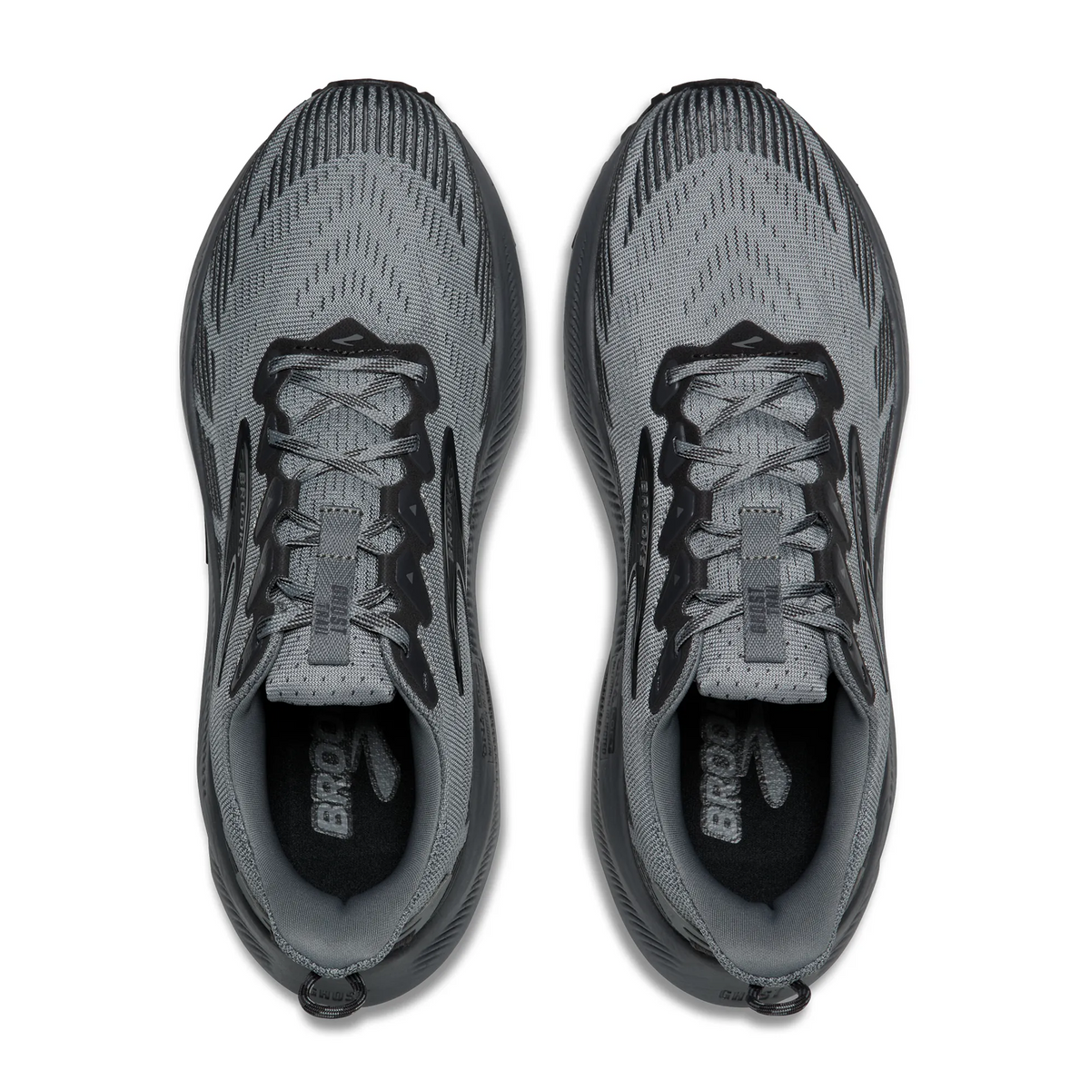 Brooks Ghost Trail Running Shoe Men's - Gray/Gray/Blackened Pearl