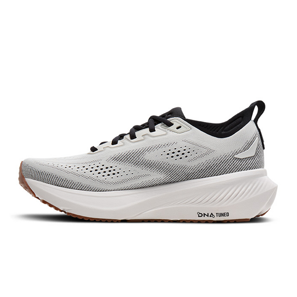 Brooks Glycerin 23 Running Shoe Men's - White/Black/Biscuit
