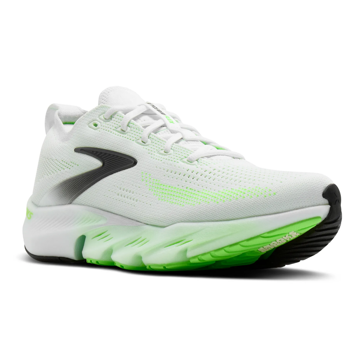Brooks Glycerin Flex Running Shoe Men's - White/Green Gecko/Phantom