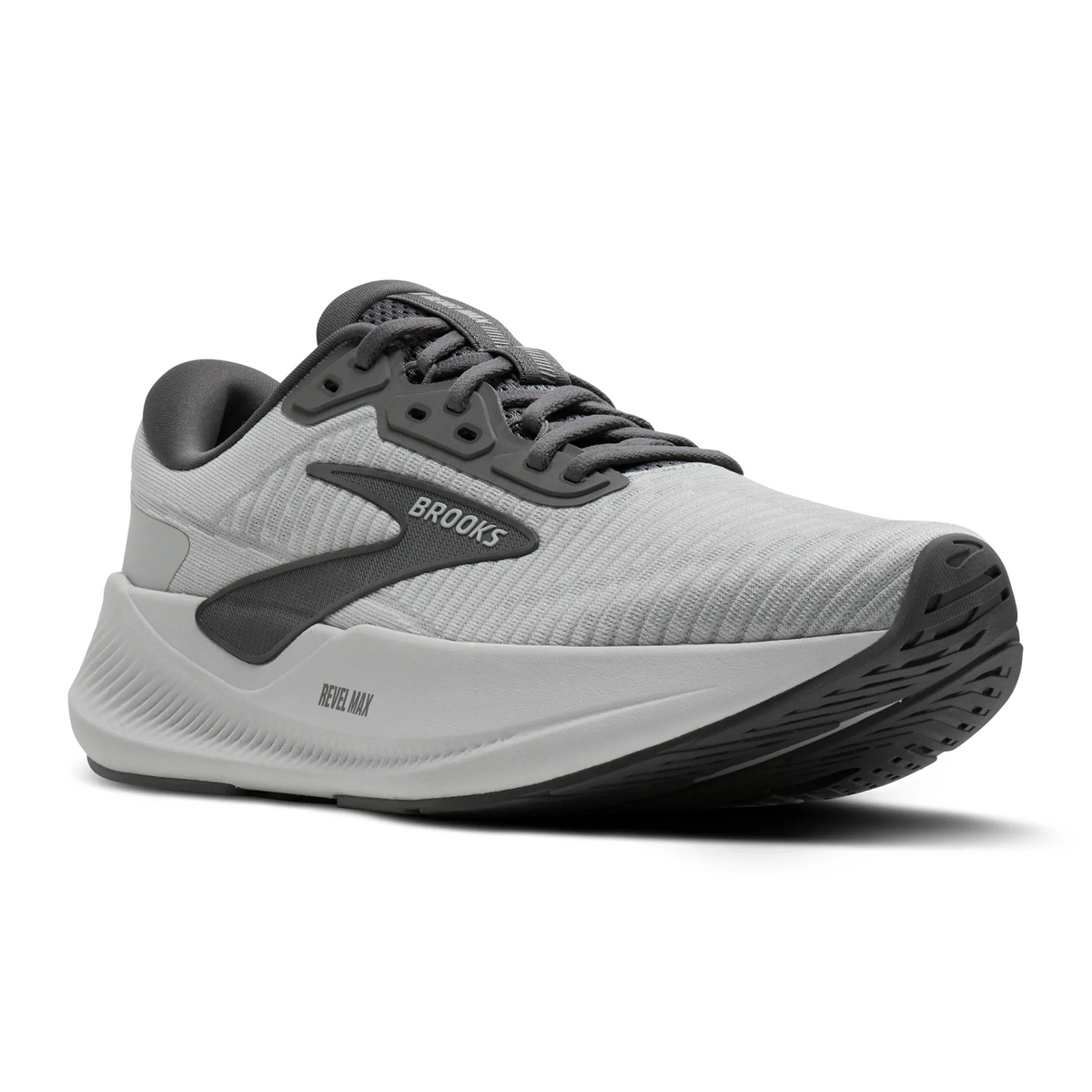 Brooks Revel Max Running Shoe Men's - Oyster Mushroom/Poppy Seed
