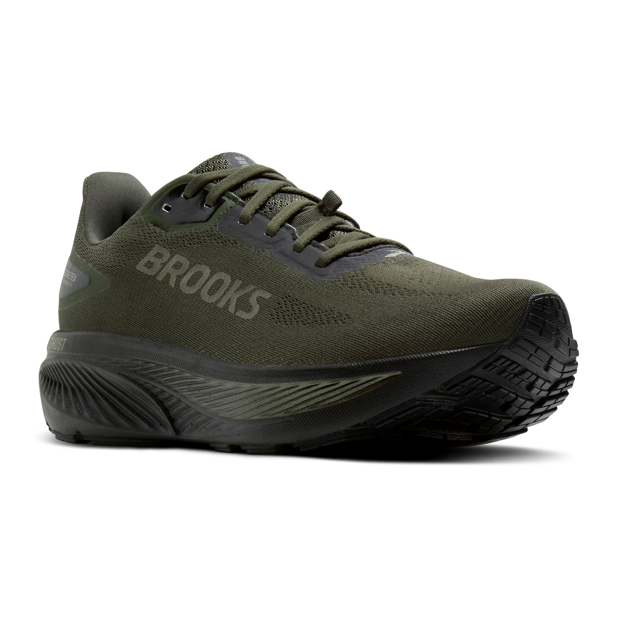 Brooks Ghost 18 GTX Running Shoe Men's - Forest/Black/Metallic