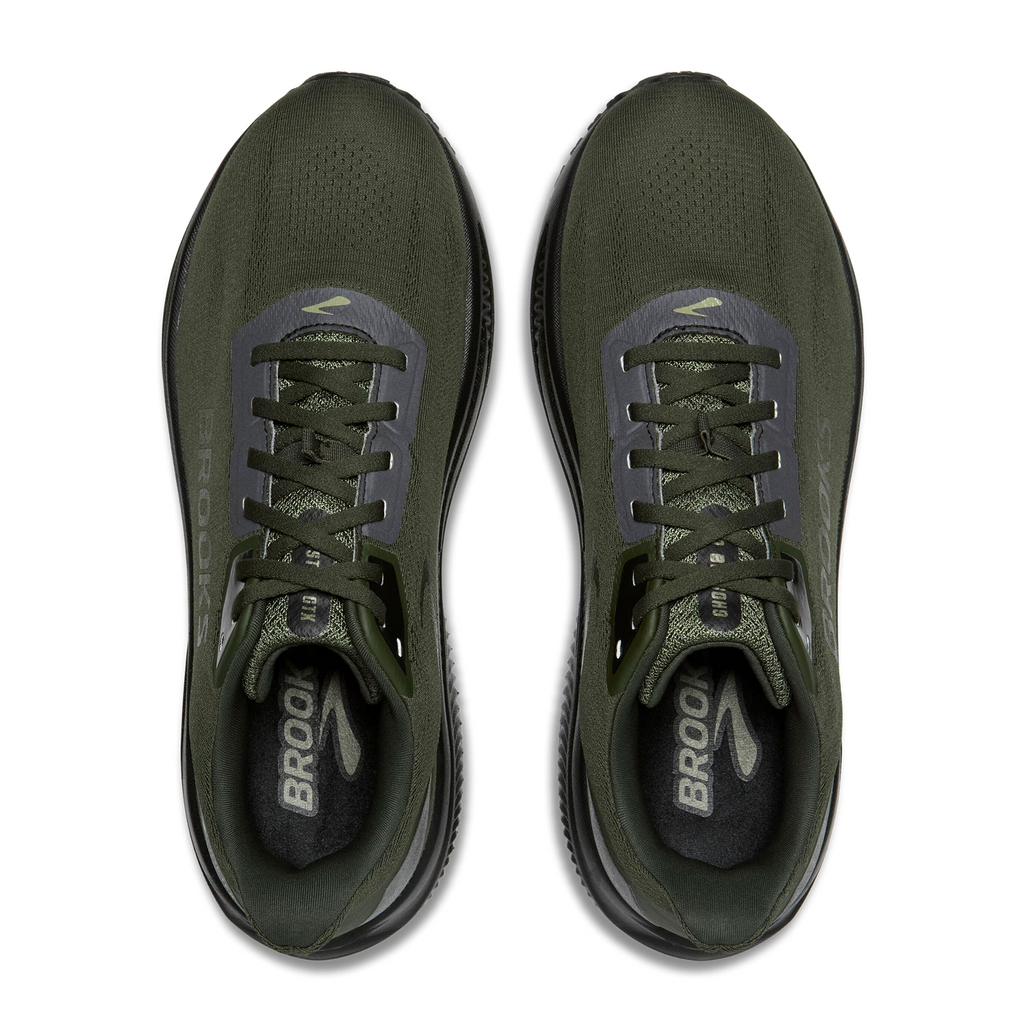 Brooks Ghost 18 GTX Running Shoe Men's - Forest/Black/Metallic