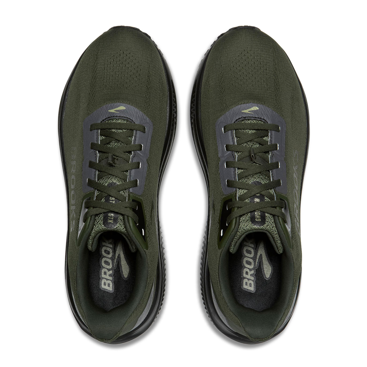 Brooks Ghost 18 GTX Running Shoe Men's - Forest/Black/Metallic