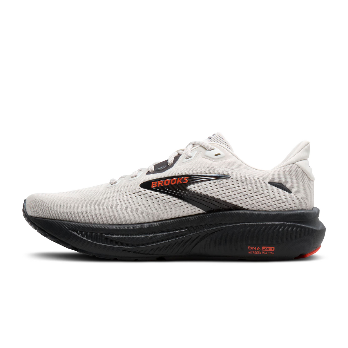 Brooks Ghost 18 Running Shoe Men's - Coconut/Pearl/Tigerlily