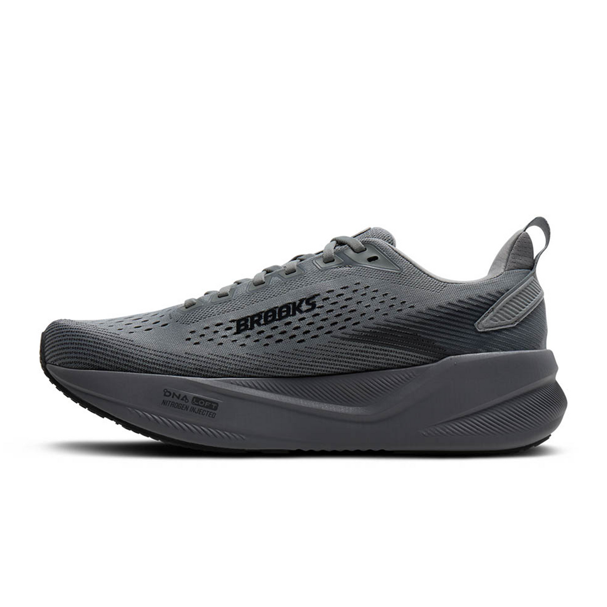 Brooks Ghost Max 4 Running Shoe Men's - Grey/Grey/Ebony