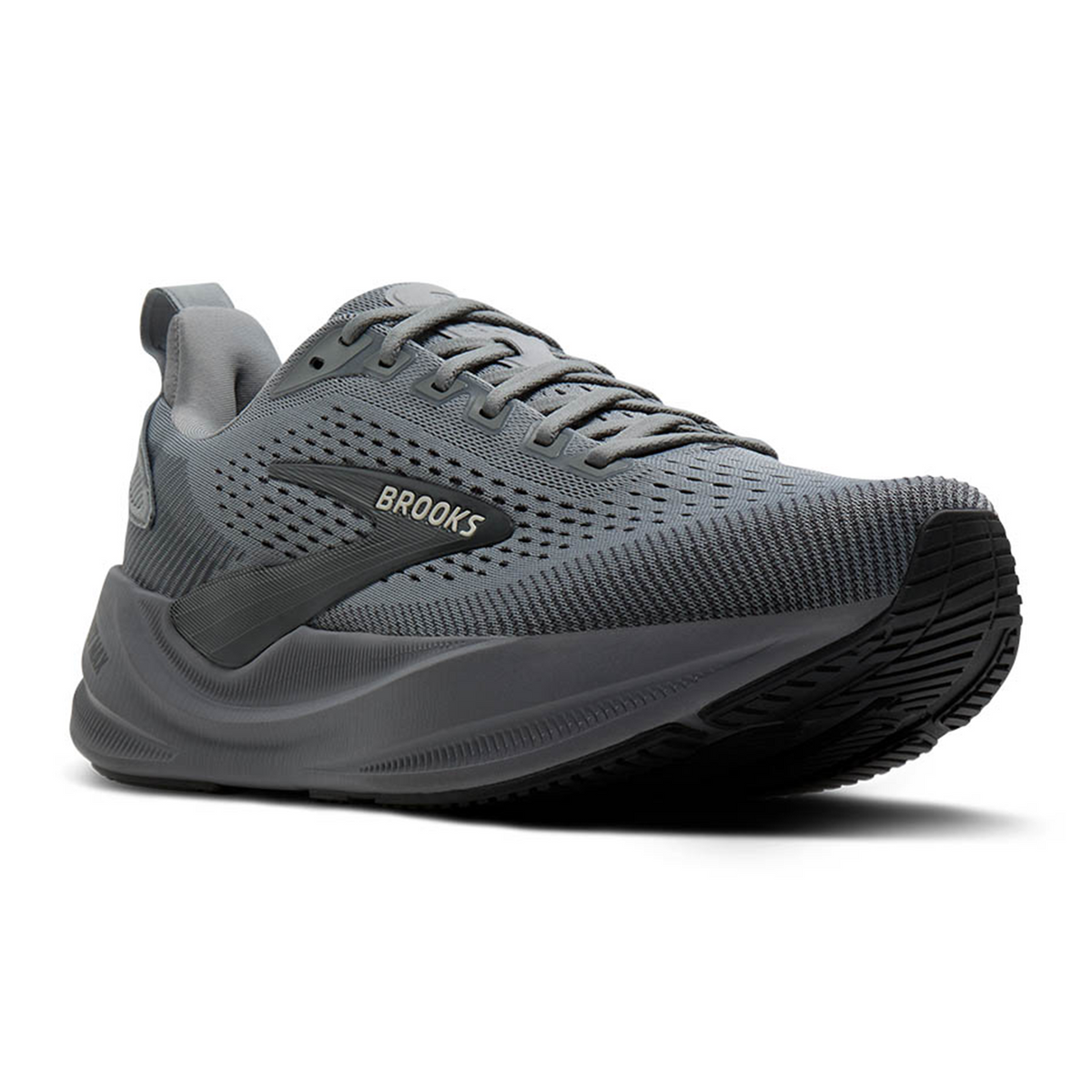 Brooks Ghost Max 4 Running Shoe Men's - Grey/Grey/Ebony