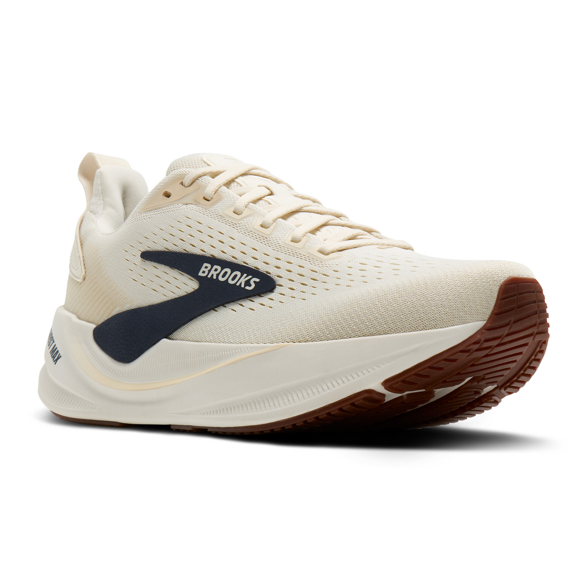 Brooks Ghost Max 4 Running Shoe Men's - Arctic Wolf/Navy/Coconut