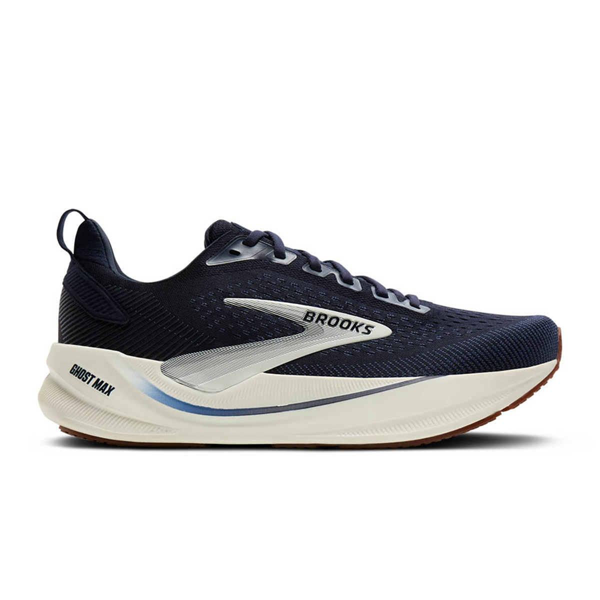 Brooks Ghost Max 4 Running Shoe Men's - Navy/Navy/Biscuit