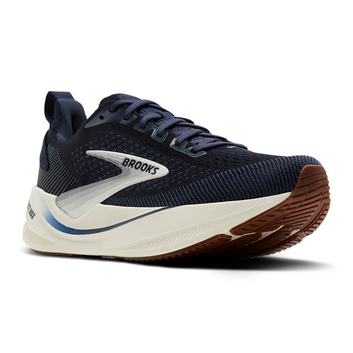 Brooks Ghost Max 4 Running Shoe Men's - Navy/Navy/Biscuit