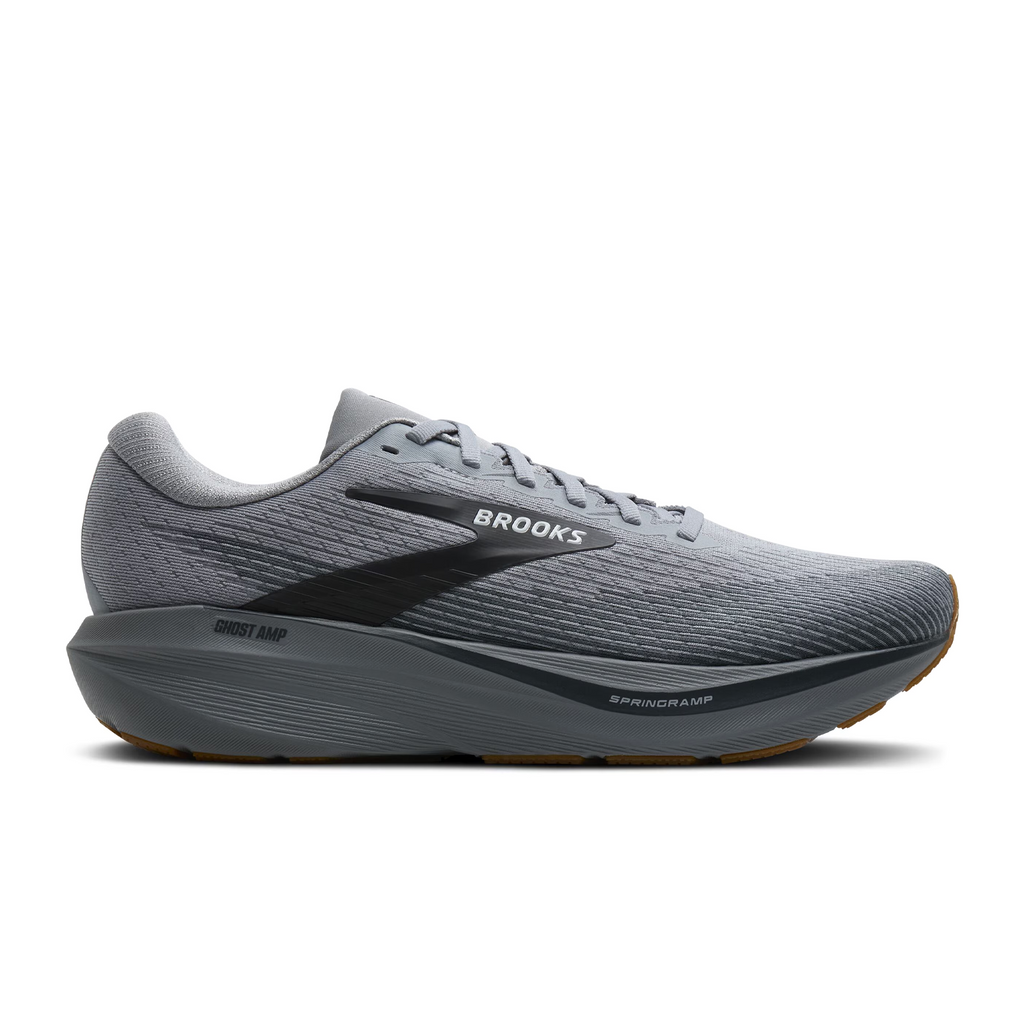 Brooks Ghost Amp Running Shoe Men's - Primer/Ebony/Oyster
