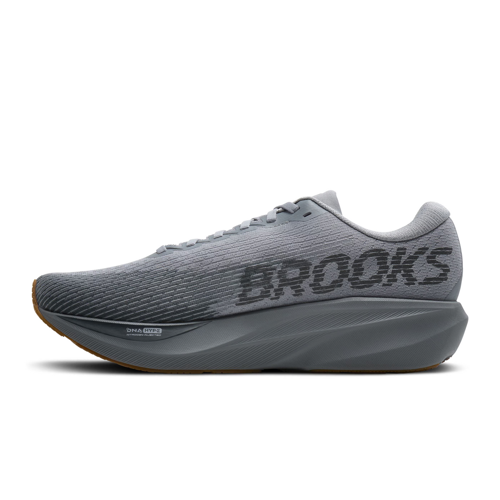 Brooks Ghost Amp Running Shoe Men's - Primer/Ebony/Oyster