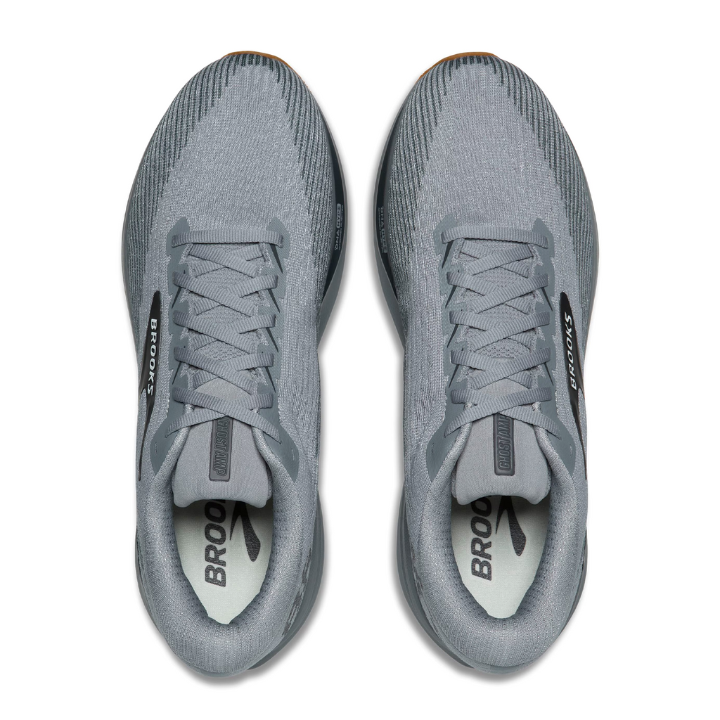 Brooks Ghost Amp Running Shoe Men's - Primer/Ebony/Oyster