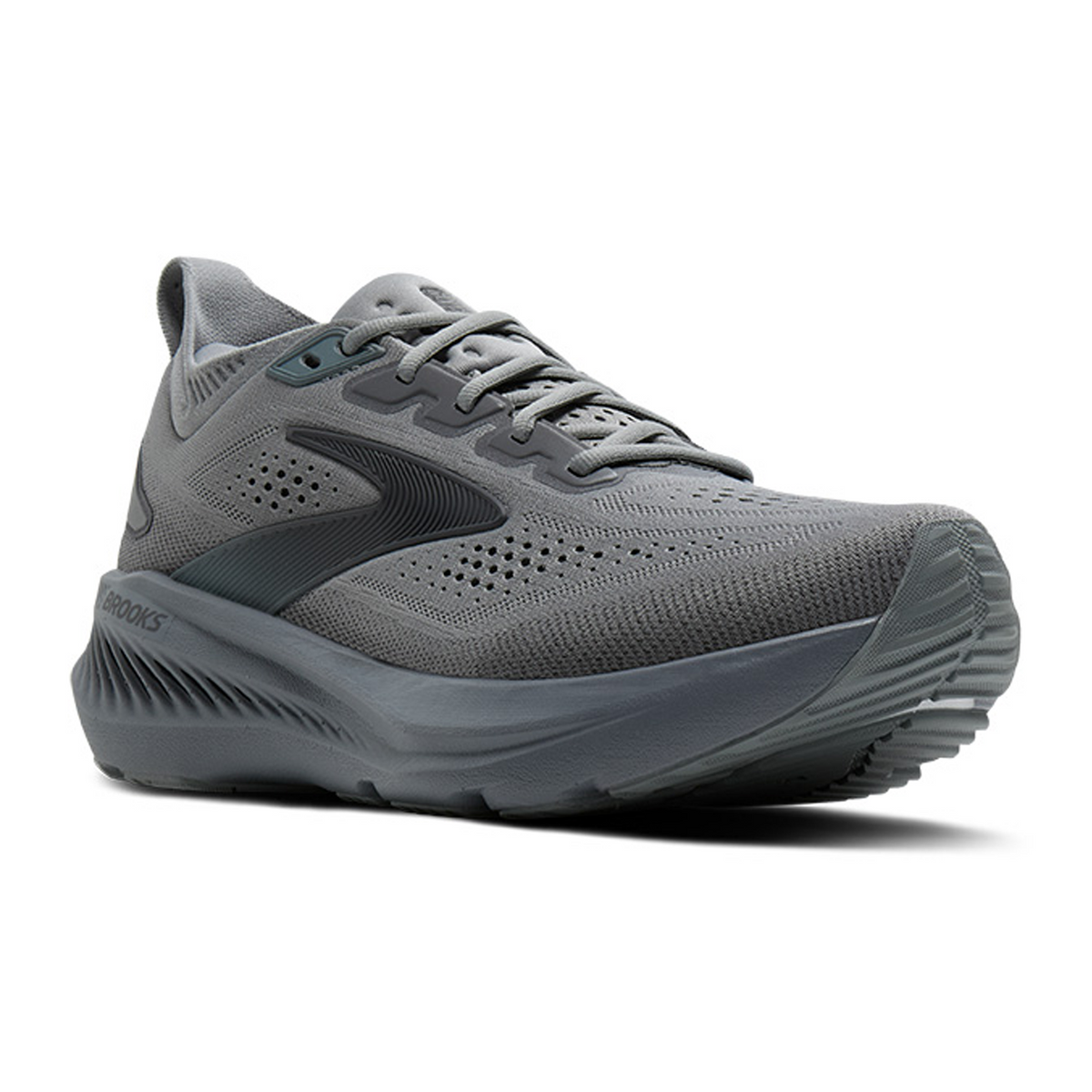 Brooks Glycerin GTS 23 Running Shoe Men's - Grey/Blackened Pearl/Black