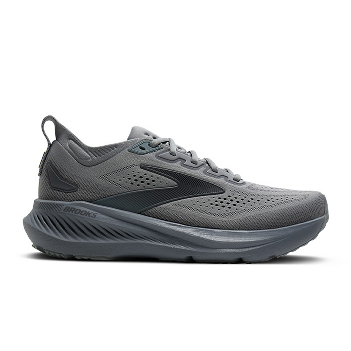 Brooks Glycerin GTS 23 Running Shoe Men's - Grey/Blackened Pearl/Black