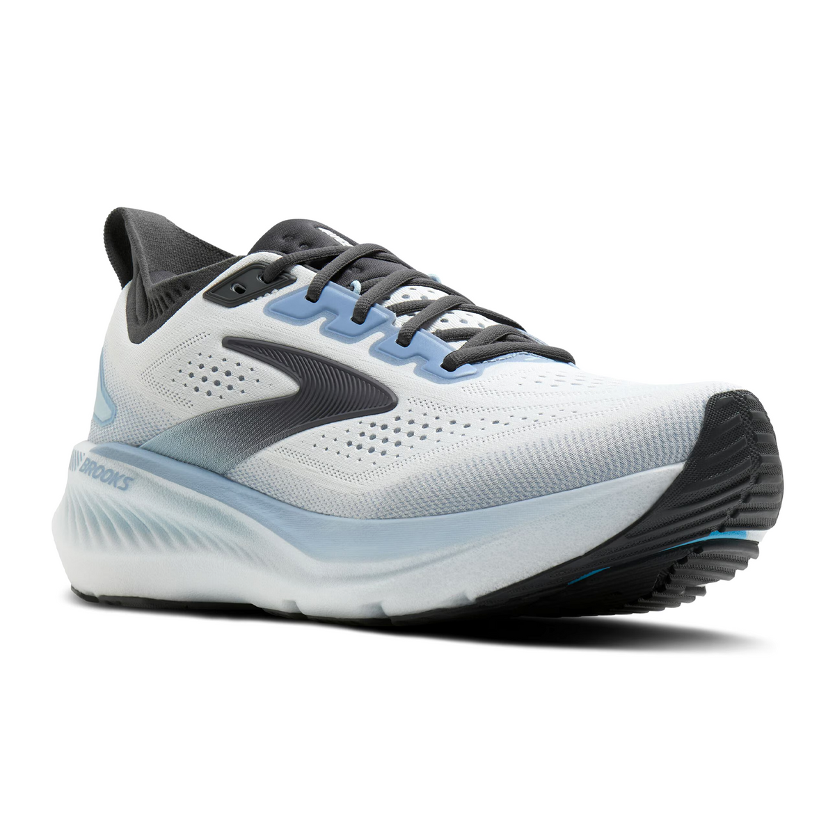 Brooks Glycerin GTS 23 Running Shoe Men's - White/Rain/Baltic Sea