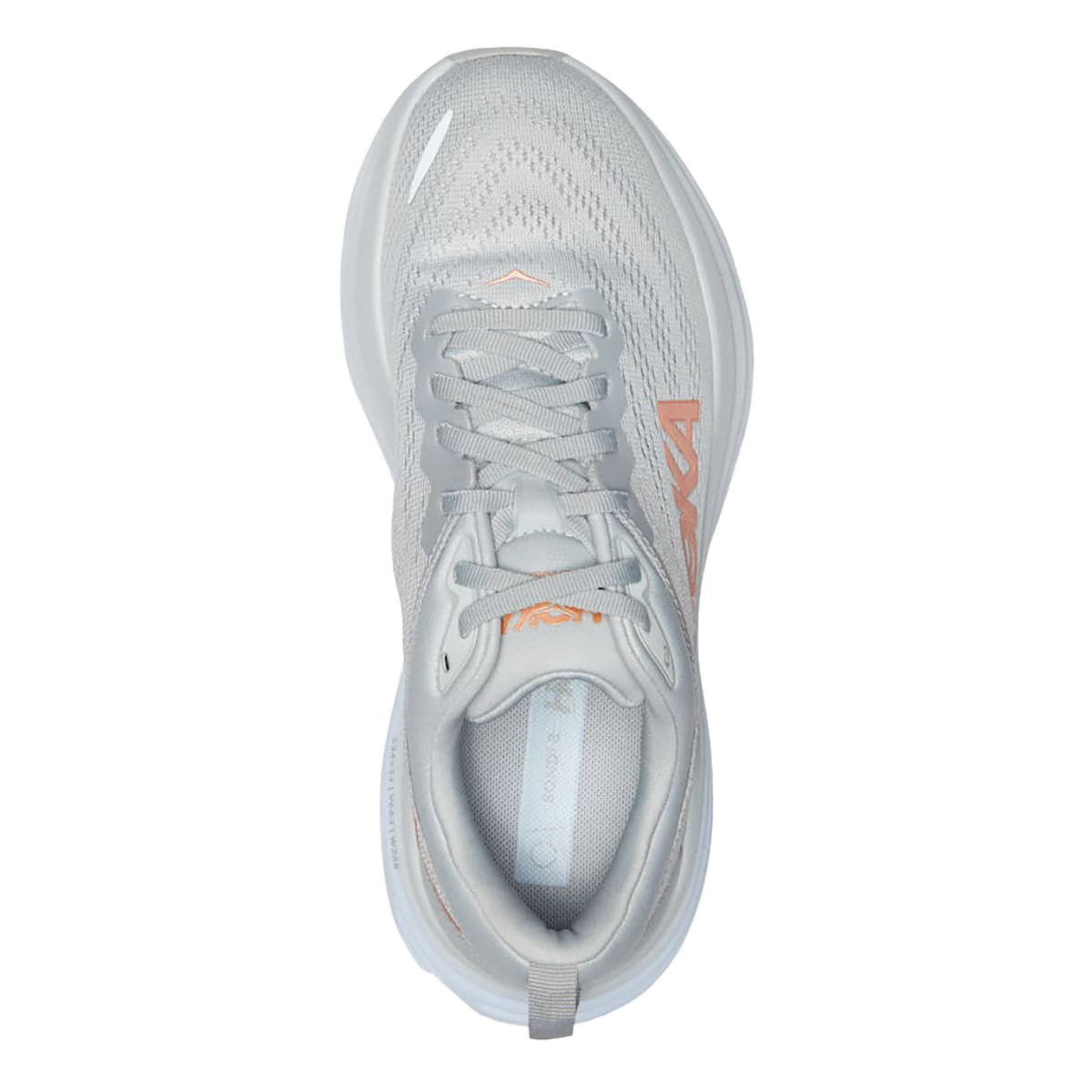 HOKA Bondi 8 - Harbor Mist - Lunar Rock Women's Shoes
