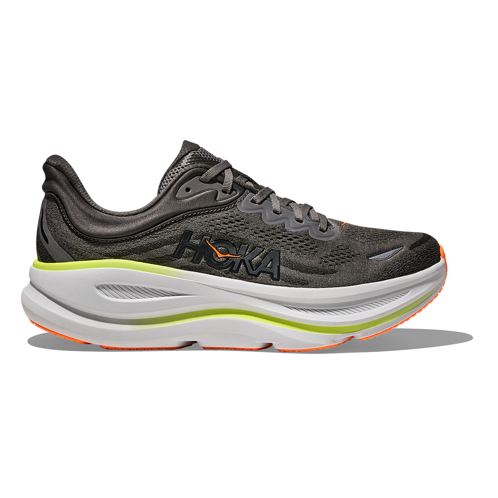 HOKA Bondi 9 Asphalt Grey - Gravel Men's Shoes