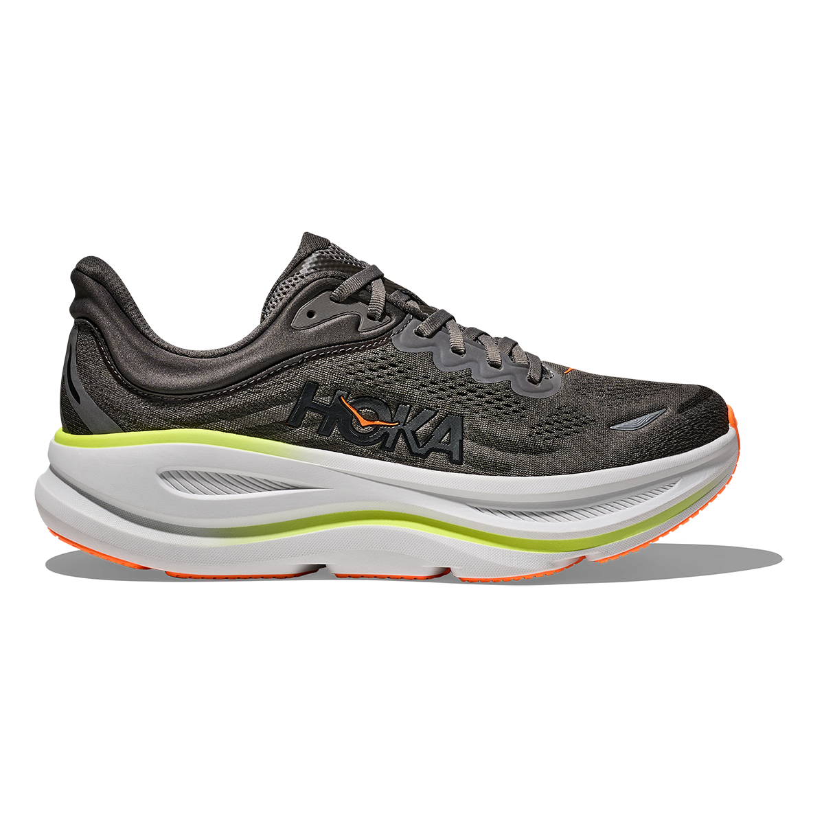 HOKA Bondi 9 Asphalt Grey - Gravel Men's Shoes