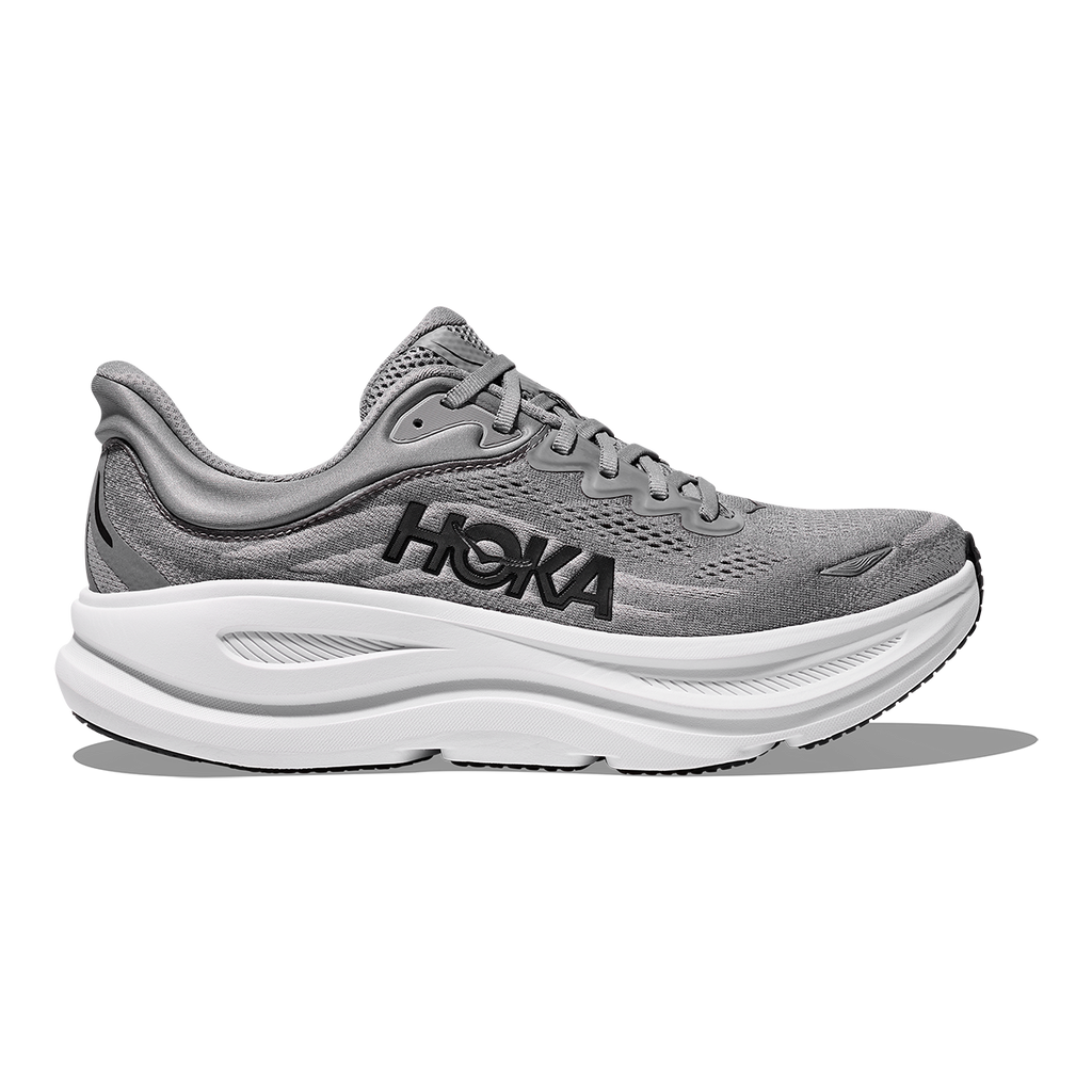 HOKA Bondi 9 Galactic Grey - Stellar Grey Men's Shoes