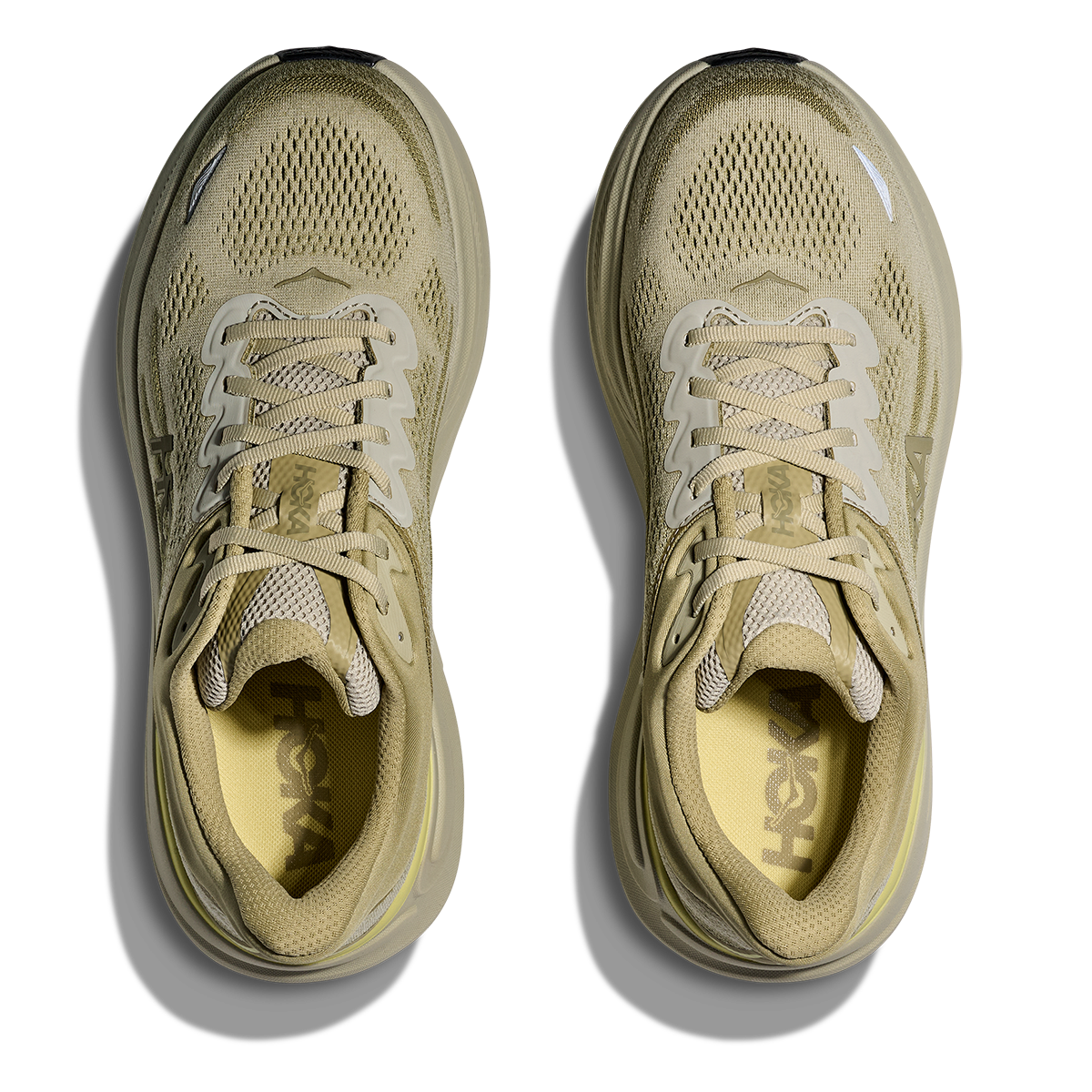 HOKA Bondi 9 Grassland - Oyster Mushroom Men's Shoes