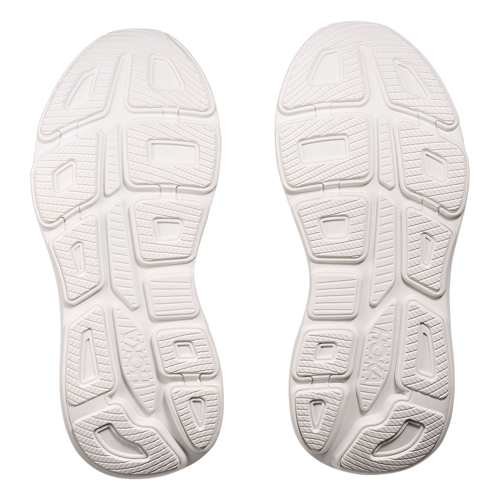 HOKA Bondi 9 White - White Men's Shoes