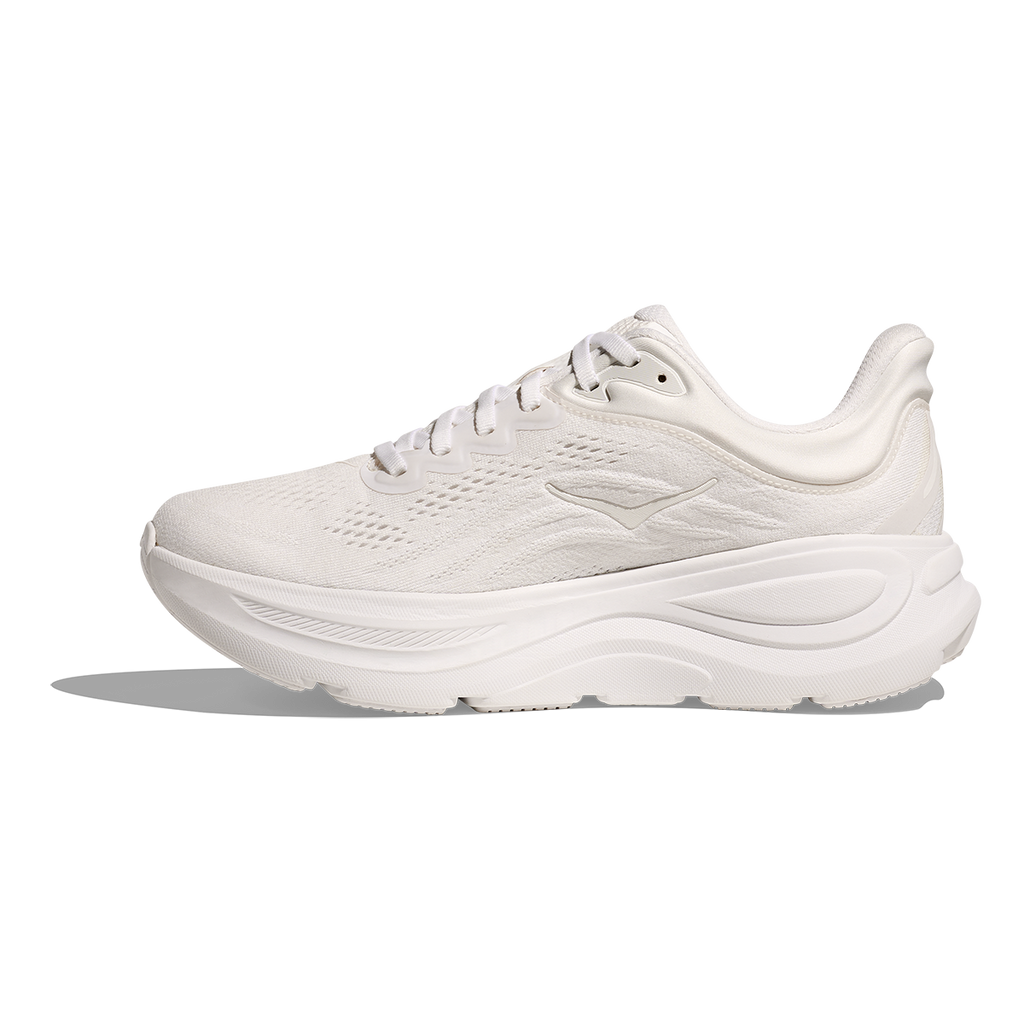HOKA Bondi 9 White - White Men's Shoes