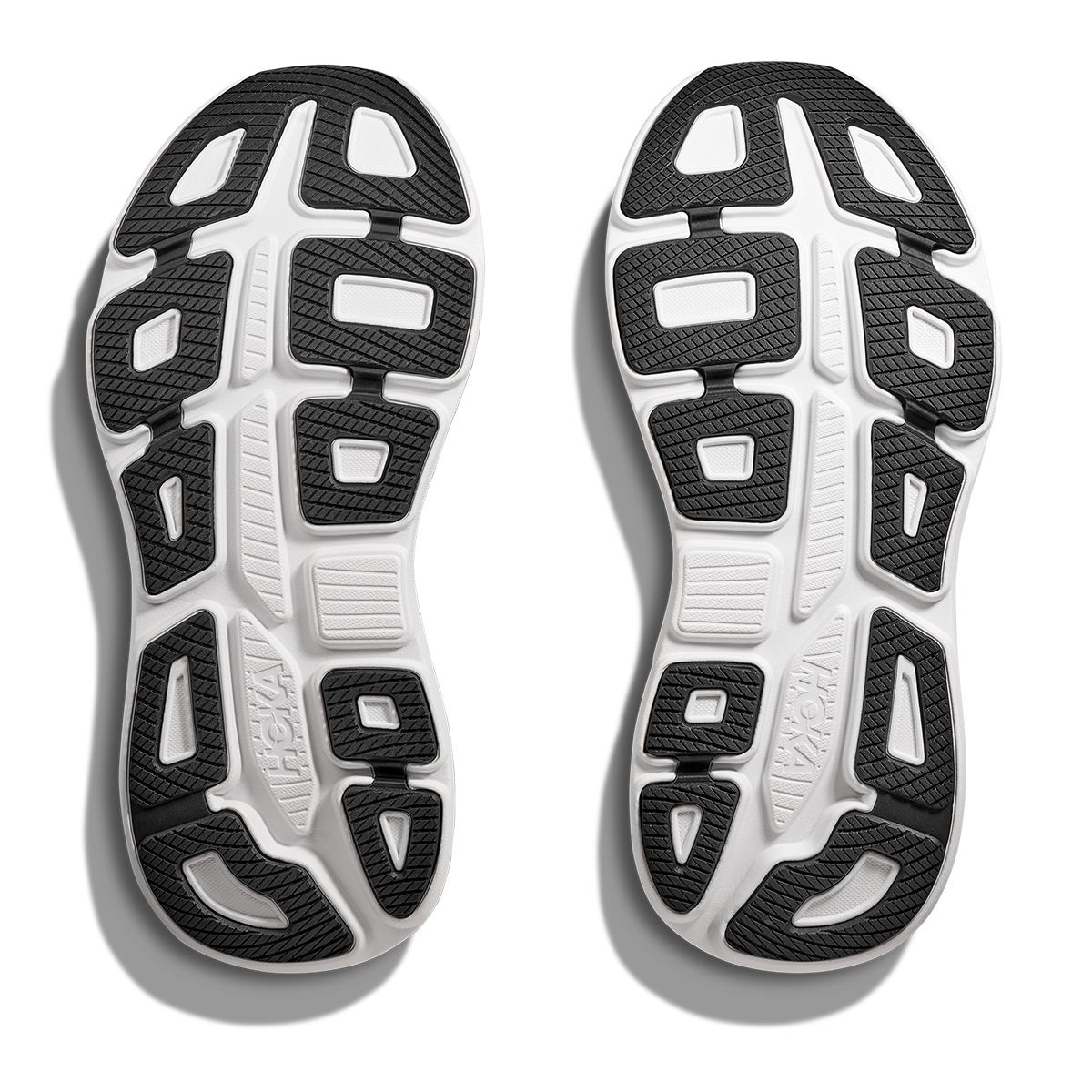 HOKA Bondi 9 Black - White Women's Shoes