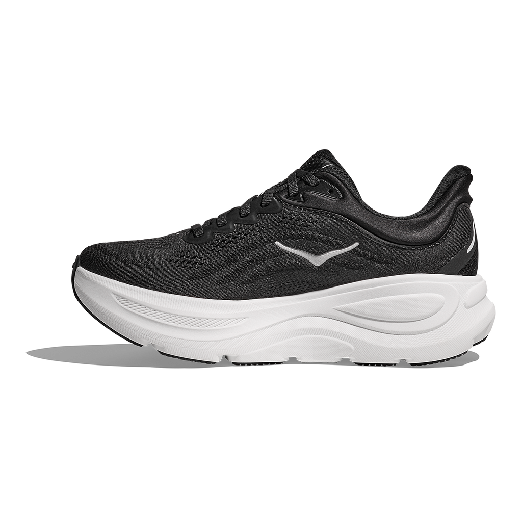 HOKA Bondi 9 Black - White Women's Shoes