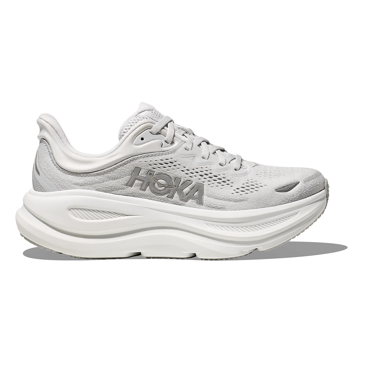 HOKA Bondi 9 Stardust - Silver Women's Shoes