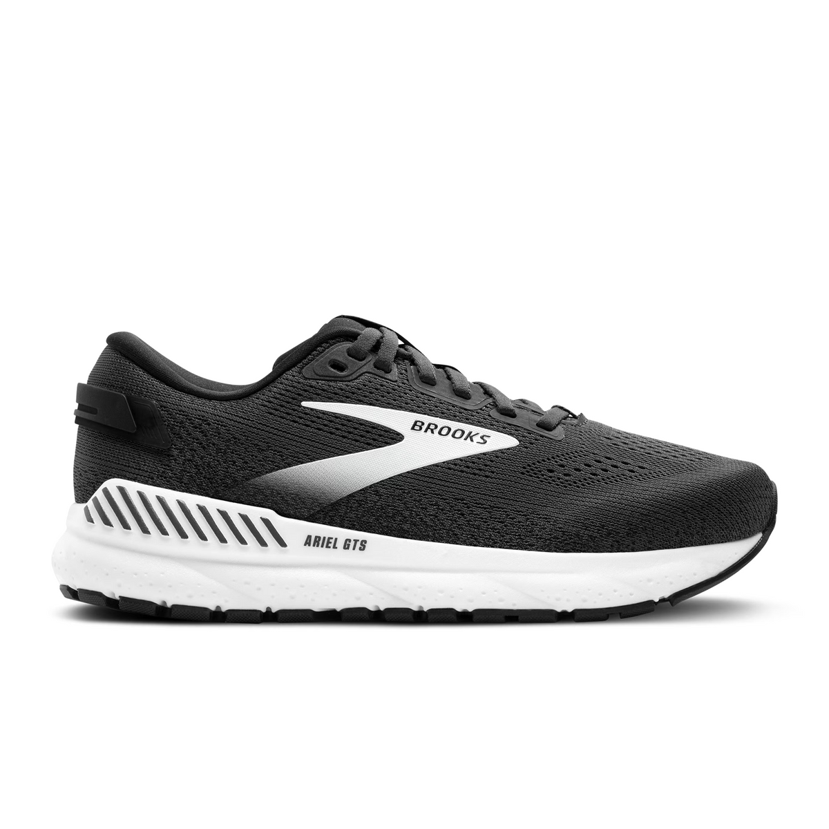 Brooks Ariel GTS 24 Running Shoe Women's - Ebony/Black/White