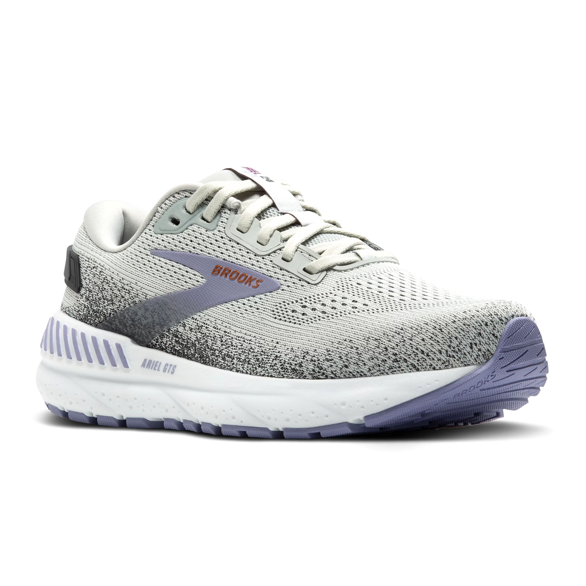 Brooks Ariel GTS 24 Running Shoe Women's - Mercury/Ebony/Sweet Lavender