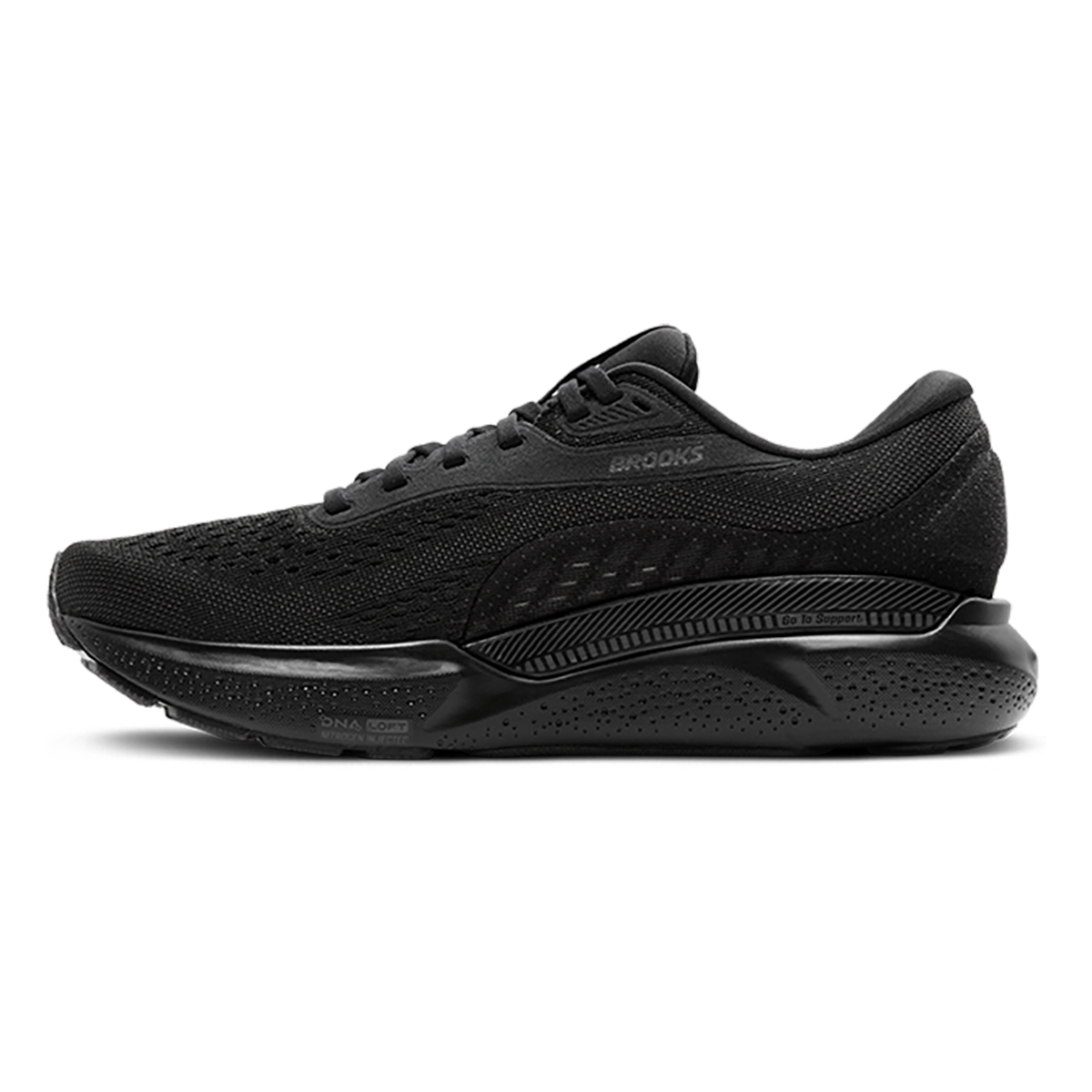 Brooks Adrenaline GTS 24 Black - Black - Ebony Women's Road Running Shoes