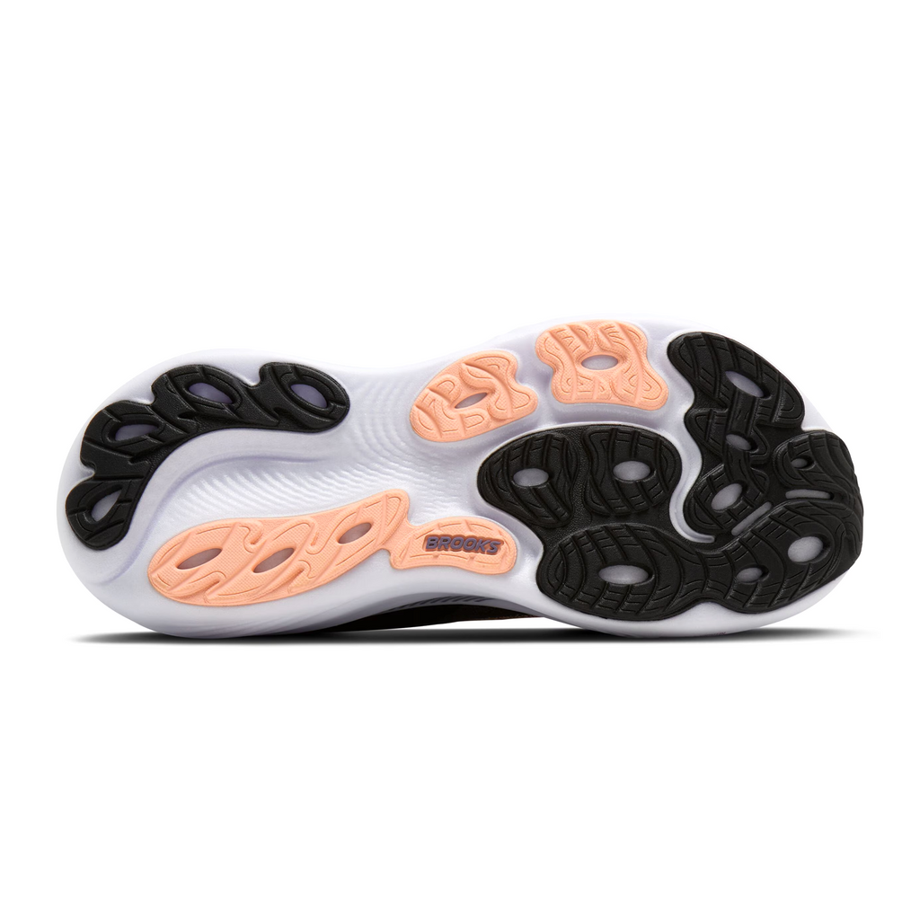 Brooks Adrenaline GTS 25 Running Shoe Women's - Black/Peach/Mulled Grape