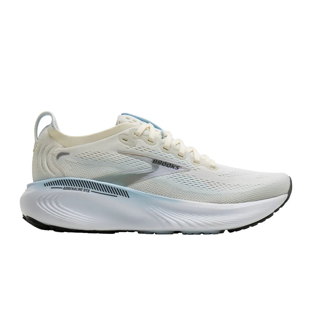 Brooks Adrenaline GTS 25 Running Shoe Women's - Star White/Nantucket/Chrome